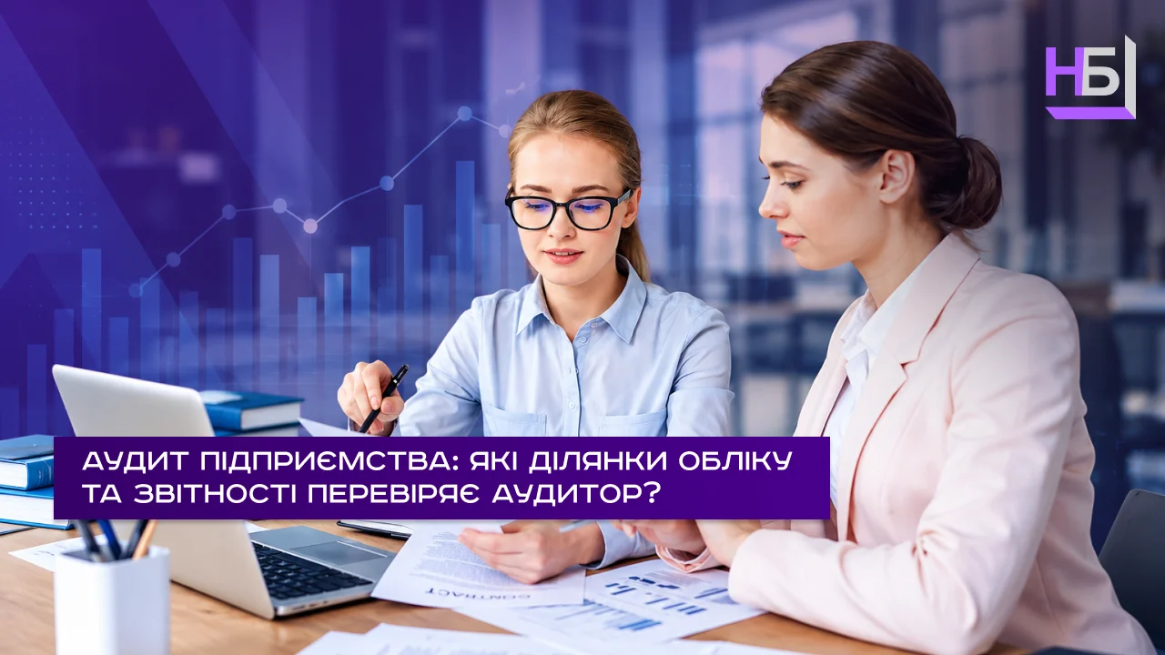 Аудит підприємства які ділянки обліку та звітності перевіряє аудитор